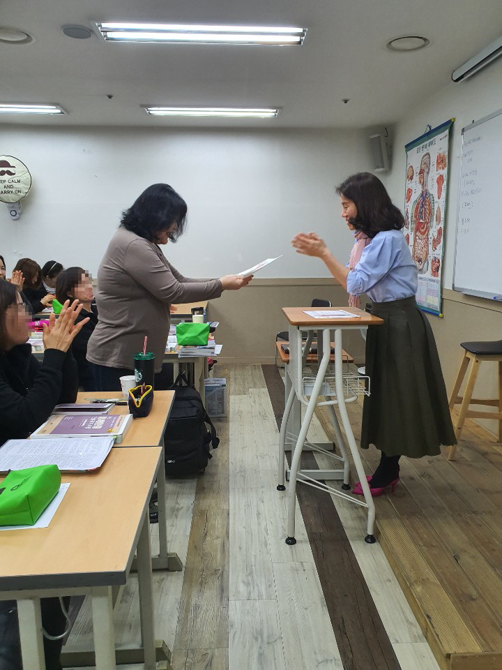 크리스마스 이벤트 시상식